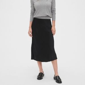 GAP Satin Midi Skirt